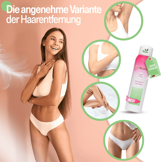 Belle Body Haarentfernungsschaum Damenbart