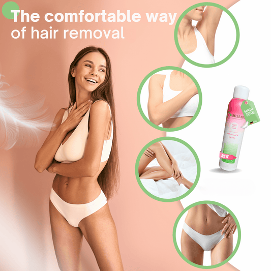 5x Belle Body Pianka do depilacji