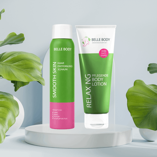 Haarentfernungsschaum + Body Lotion